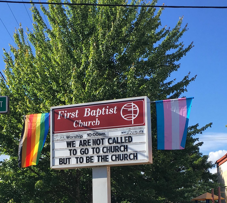 Flags - first baptist