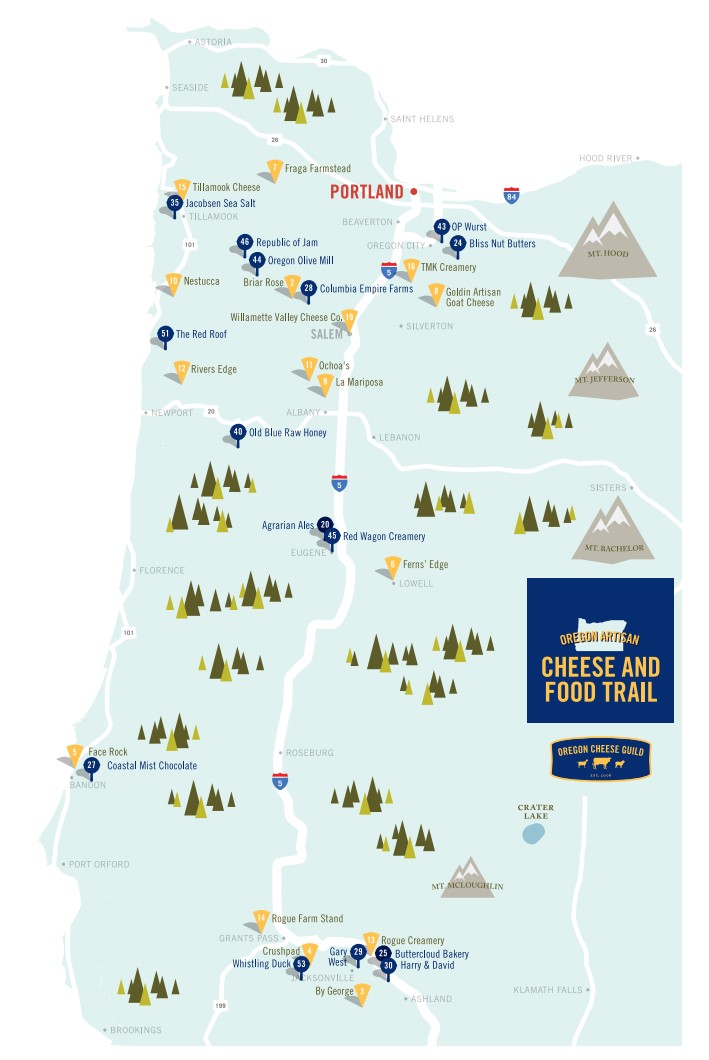 Chees Trail Map